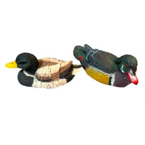 5/$25 
2  Resin Ducks Painted